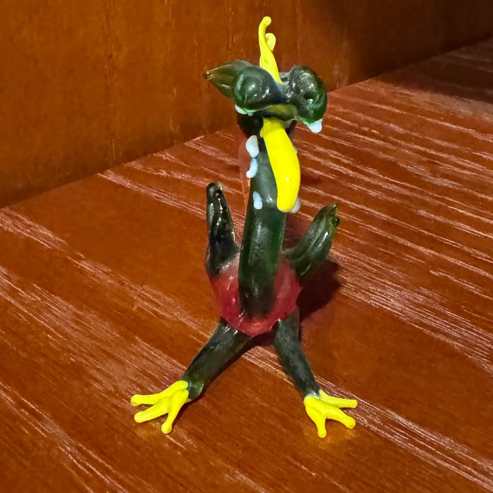 Vintage Blown Glass Dragon - Picture 5 of 6